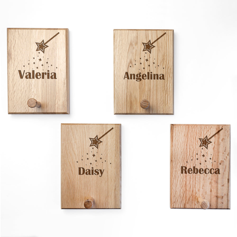 Personalised Fairy Dust Peg Hook