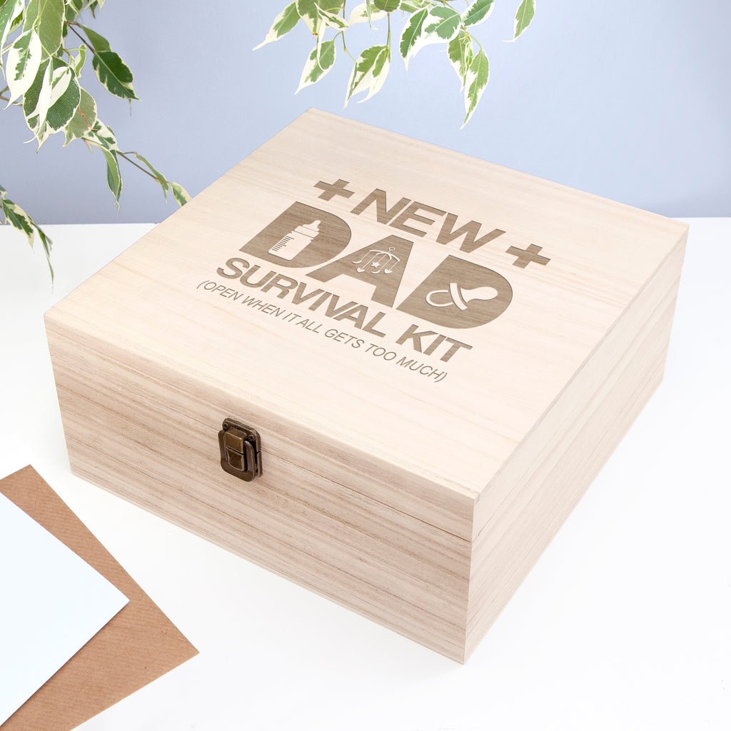Personalised New Dad Survival Kit