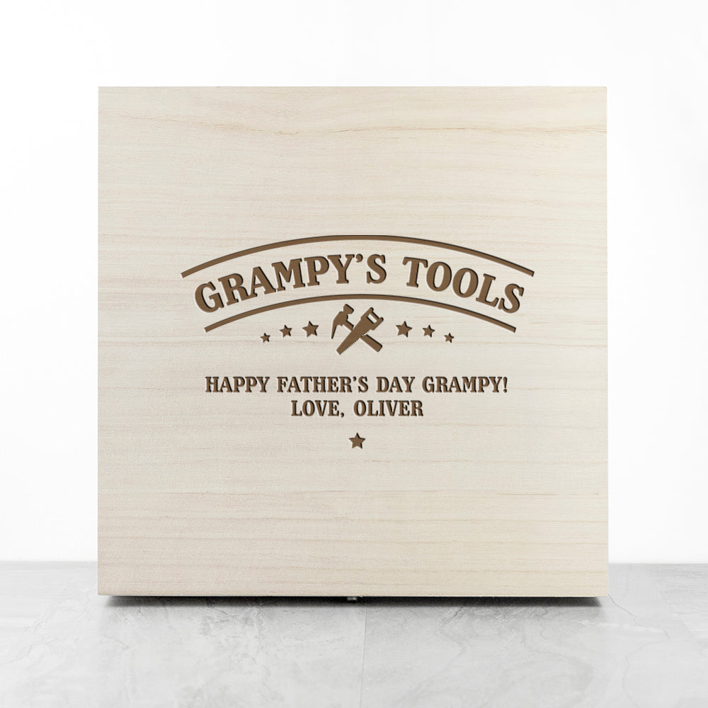 Personalised He Can Fix Anything Tool Box