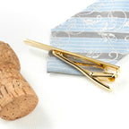 Personalised Gold Plated Tie Clip