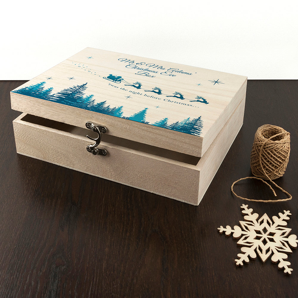 Personalised T'was The Night Before Christmas Box