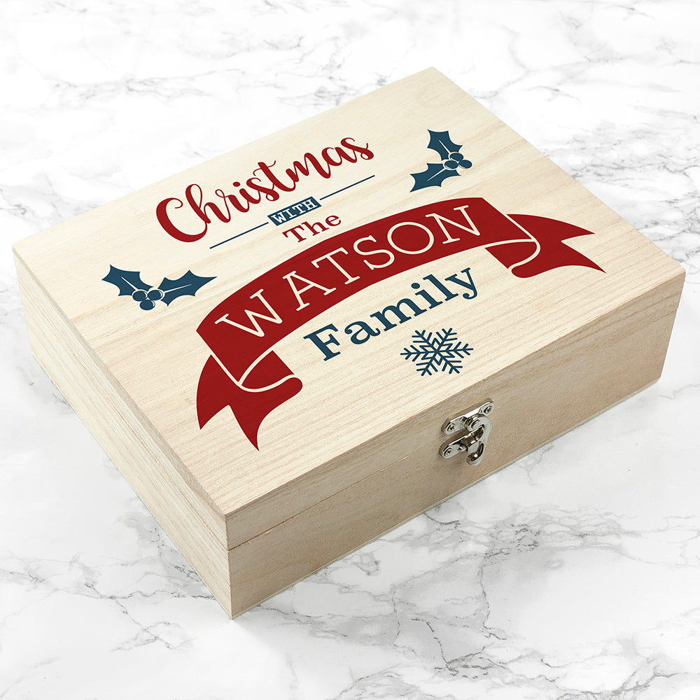 Personalised Our Family's Christmas Eve Box