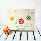 Personalised Bauble Christmas Eve Box