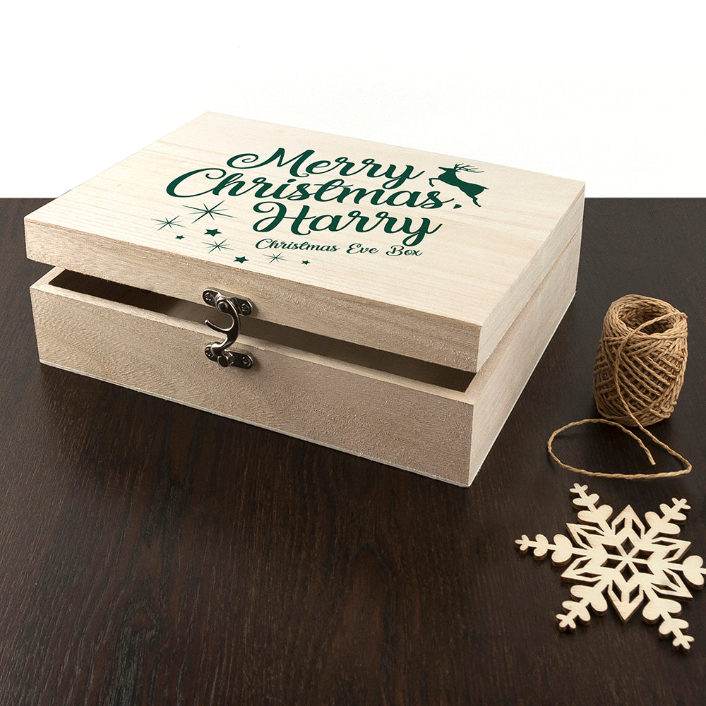 Personalised Rudolf Christmas Eve Box