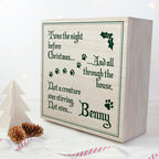 Personalised Pets T'was The Night Before Christmas Eve Box