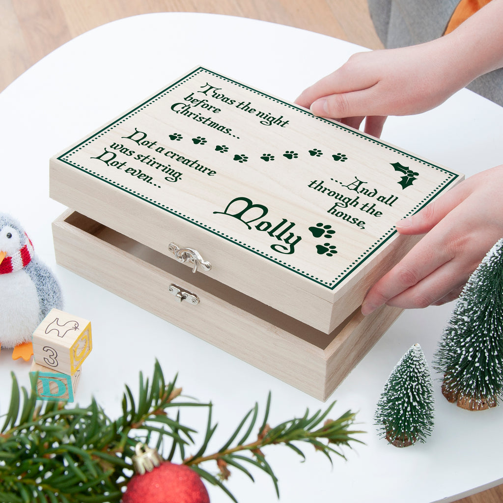 Personalised Pets T'was The Night Before Christmas Eve Box