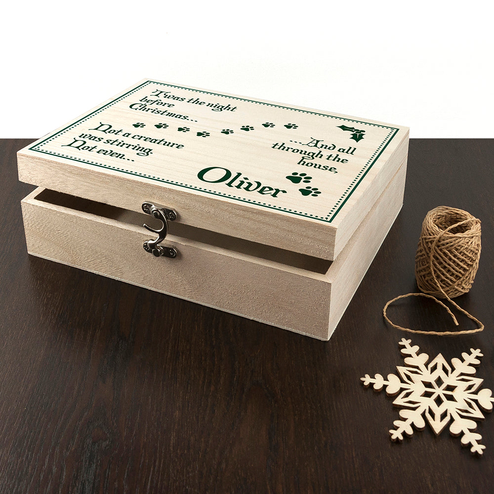 Personalised Pets T'was The Night Before Christmas Eve Box