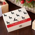 Personalised Reindeer Family Christmas Eve Box