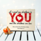 Personalised Romantic Couples Christmas Eve Box