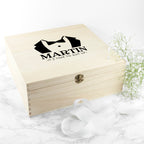 Personalised Suit Up Wedding Box
