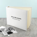 White Leather Photo Album