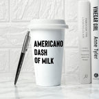 Personalised My Order Ceramic Travel Mug