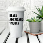 Personalised My Order Ceramic Travel Mug
