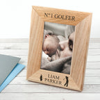 Wordsworth Collection Top Golfer Engraved Photo Frame