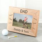 Wordsworth Collection Sentiments Dad Engraved Photo Frame