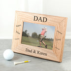 Wordsworth Collection Sentiments Dad Engraved Photo Frame