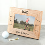 Wordsworth Collection Sentiments Dad Engraved Photo Frame