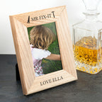 Wordsworth Collection Mr. Fix-it Engraved Photo Frame