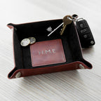 Luxury Brown Personalised Valet Tray