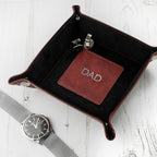 Luxury Brown Personalised Valet Tray