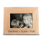 Wordsworth Collection Fun with Grandad Engraved Photo Frame