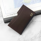 Personalised Luxury Leather Card Holder