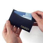 Personalised Luxury Leather Card Holder