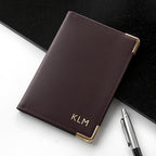 Personalised Luxury Leather Passport Cover