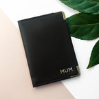 Personalised Luxury Leather Passport Cover