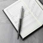 Personalised Luxury Leather Golf Notebook