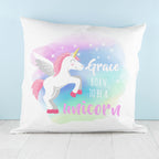 Personalised Baby Unicorn Cushion Cover