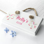 Personalised Baby Unicorn Door Sign