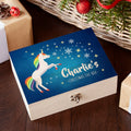 Personalised Rainbow Unicorn Christmas Eve Box