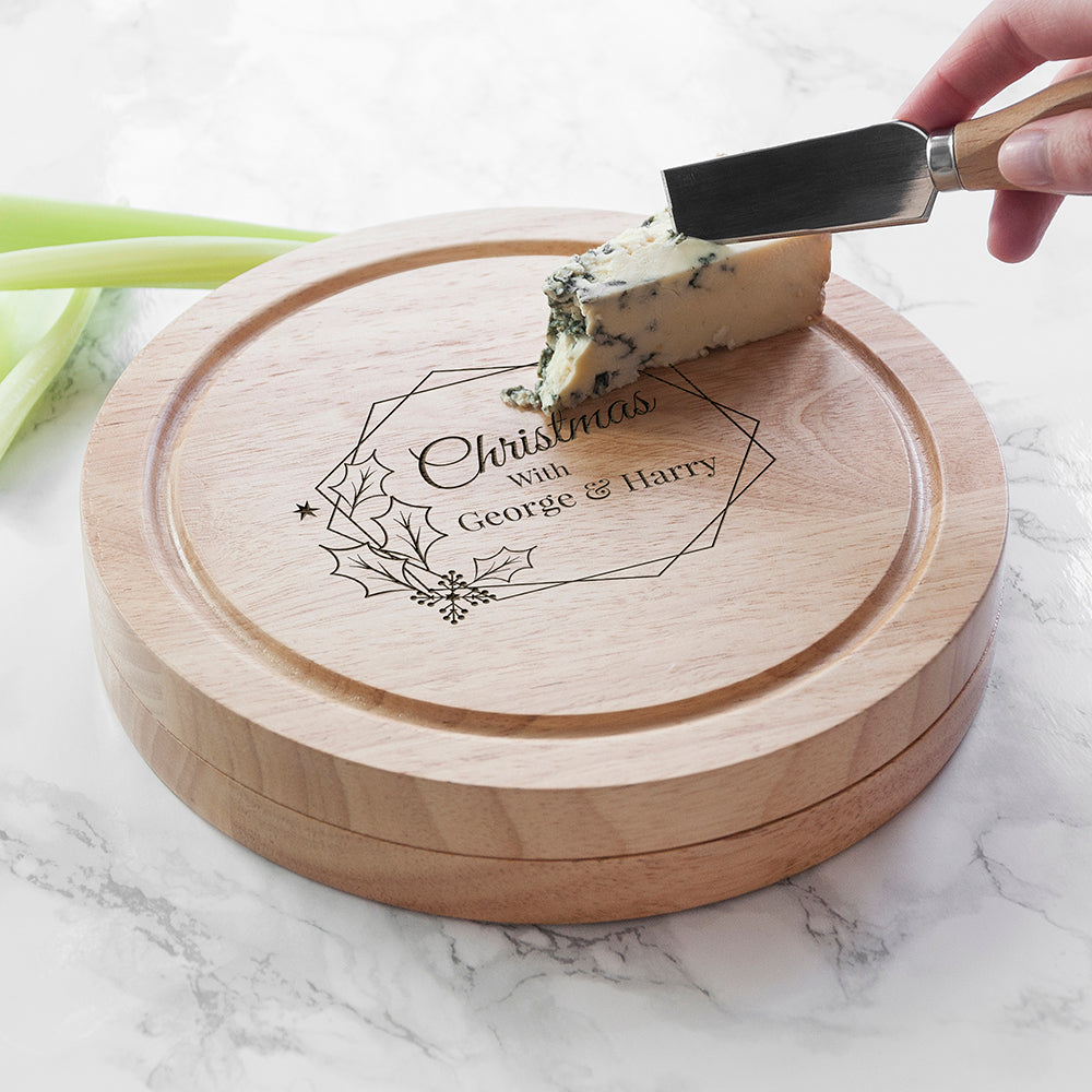 Christmas at Home Cheese Set