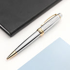 Personalised Cross Silver Gold Medallist Pen