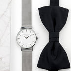 Personalised Men's Silver Eid Mubarak Watch