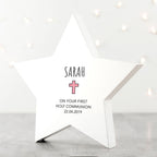 Personalised Christening Star Keepsake