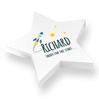 Personalised Rocket to the Stars Keepsake