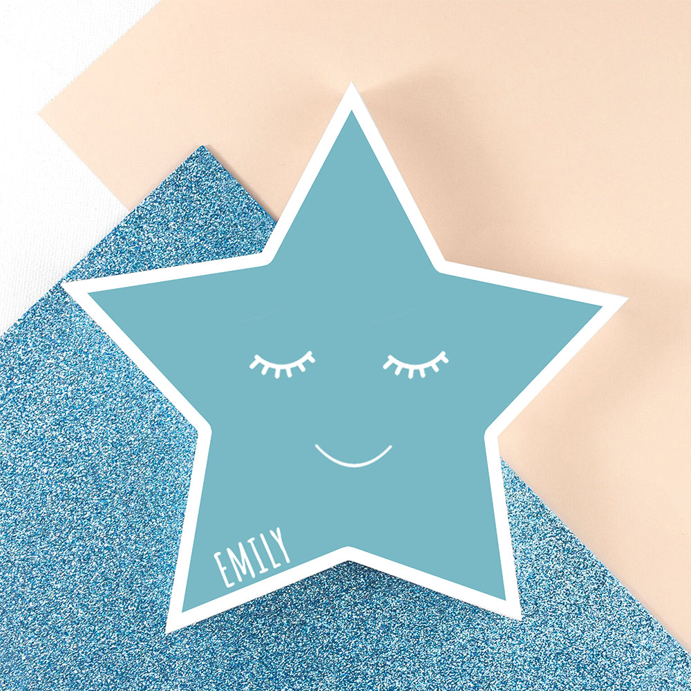 Personalised Smiling Star Keepsake
