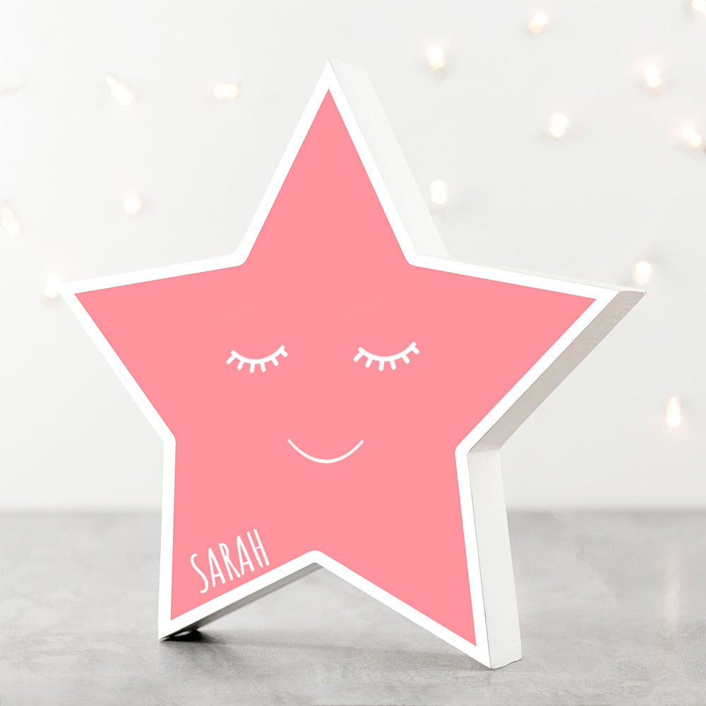 Personalised Smiling Star Keepsake