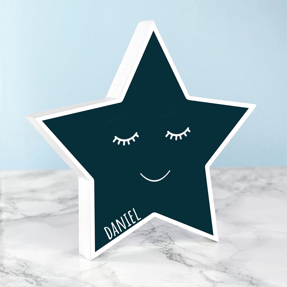 Personalised Smiling Star Keepsake