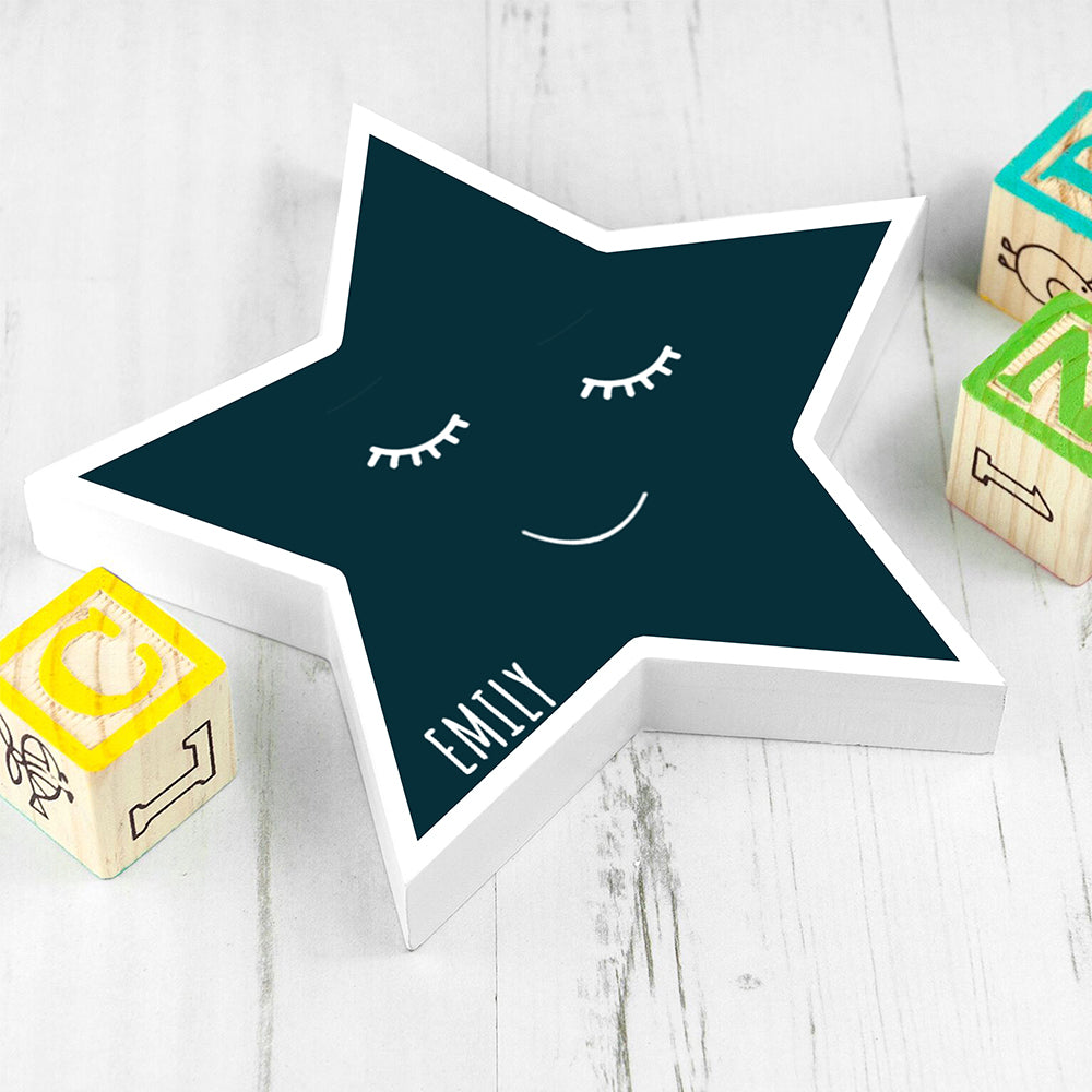Personalised Smiling Star Keepsake