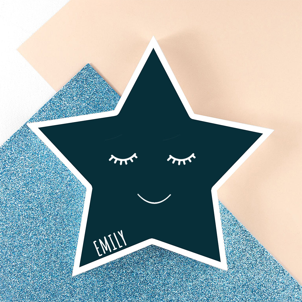 Personalised Smiling Star Keepsake