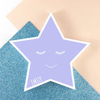 Personalised Smiling Star Keepsake