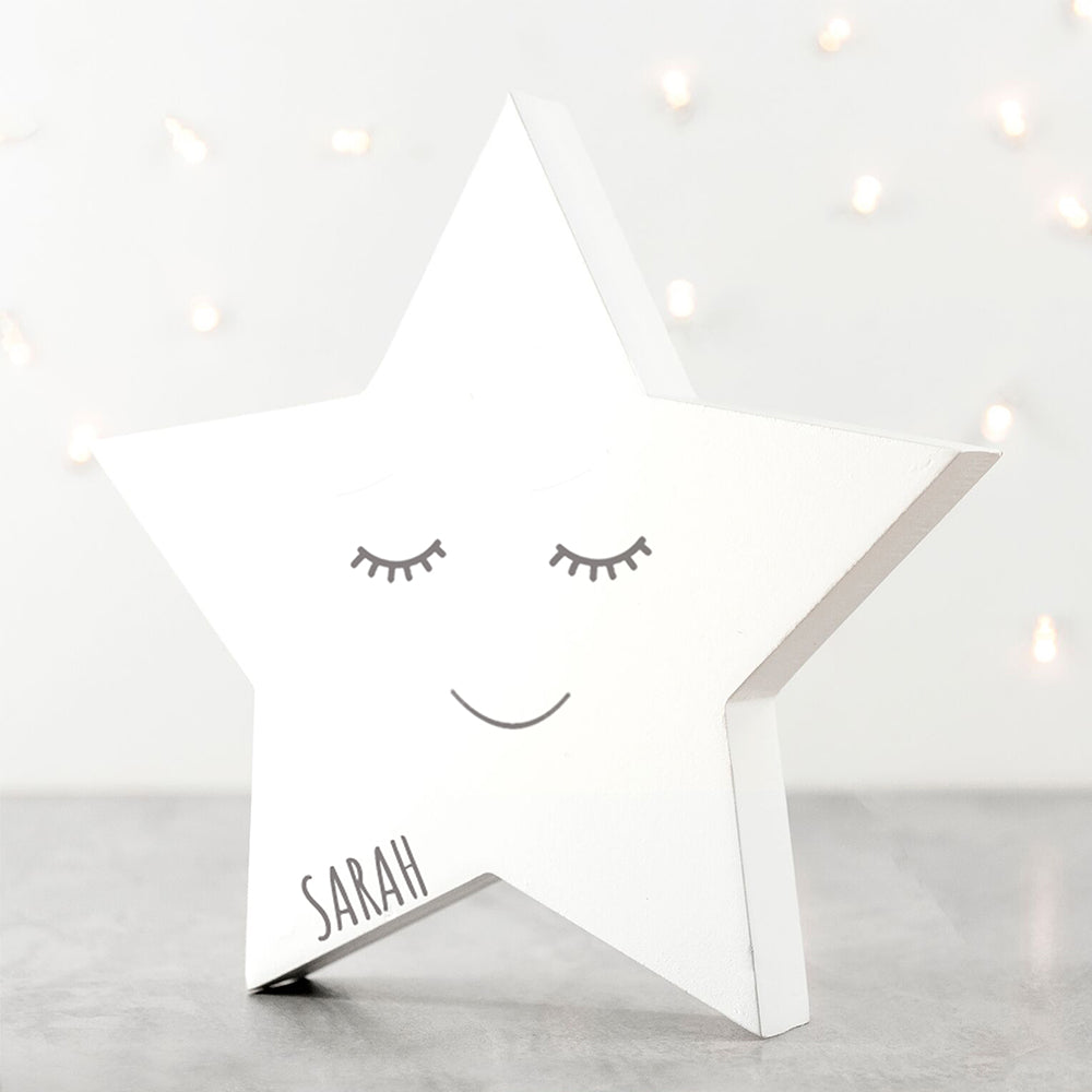Personalised Smiling Star Keepsake