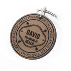 Personalised I Had You In Every Language Keyring