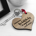 Personalised You Hold My Heart Keepsake