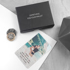 Moment in Time Metal Wallet Keepsake