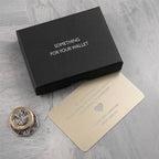 Love Note Metal Wallet Keepsake