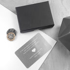 Love Note Metal Wallet Keepsake